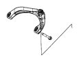 View ARM. Upper Control. Front. Right, Right Side.  Full-Sized Product Image