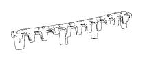 View Bumper Impact Absorber (Rear) Full-Sized Product Image 1 of 10