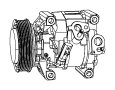 AIR CONDITIONING (A/C) COMPRESSOR. Pulley KIT. 