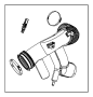 Image of Engine Air Intake Hose image for your 2023 Ram 1500 Classic Tradesman Crew Cab Pickup Fleetside 3.6L Pentastar V6 FLEX A/T RWD 