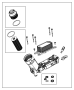 View Filter. Oil. Cap. Housing. Cover.  Full-Sized Product Image