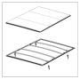 View COVER KIT. Tonneau-Folding.  Full-Sized Product Image