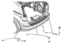 View WIRING. Rear Fascia. Export.  Full-Sized Product Image