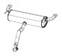68238698AB Exhaust Muffler
