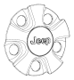 Image of Wheel Cover image for your 2021 Ram 1500 Classic Warlock Extended Cab Pickup Fleetside  