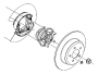 68368071AA Disc Brake Rotor