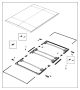 View SEAL. Hinge. Rear.  Full-Sized Product Image