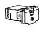 Image of 12 Volt Accessory Power Outlet (Front, Rear) image
