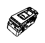 View Used for: SWITCH AND BEZEL. Front Door. Left, Left Front.  Full-Sized Product Image
