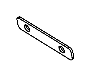 View TIE BAR. EXHAUST MANIFOLD. Lower, Lower Front. Used for: Right And Left. Side.  Full-Sized Product Image