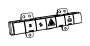 View SWITCH. 6 Gang. Export.  Full-Sized Product Image