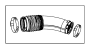 View CLAMP. HOSE CLAMP.  Full-Sized Product Image