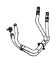 View HOSE. Power Steering Pressure.  Full-Sized Product Image 1 of 3