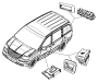 View BEZEL. Heated Seat Switch. Left, Right.  Full-Sized Product Image