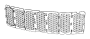 Image of Grille (Upper) image for your 2021 Jeep Grand Cherokee Limited Sport Utility  