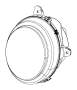 View HEADLAMP. Left. Export.  Full-Sized Product Image