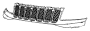 68213198AB Bumper Cover Spacer Panel