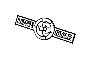View Tailgate Emblem Full-Sized Product Image