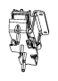 View Transmission. Mount. Bracket. (Rear) Full-Sized Product Image 1 of 10