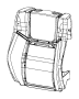 View FOAM. Seat Back. Right.  Full-Sized Product Image 1 of 10