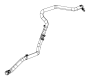Image of HVAC Heater Hose image for your Dodge Charger  