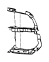 Image of Radiator Shutter Assembly image for your 2019 Ram 2500 Big Horn Crew Cab Pickup Fleetside  