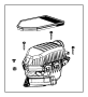 Image of AIR CLEANER. image for your Chrysler 300  