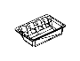 View STORAGE TRAY, TRAY. ARMREST, Floor Console.  Full-Sized Product Image