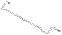 View Suspension Stabilizer Bar (Rear) Full-Sized Product Image