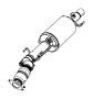 Image of CLAMP, NUT. Hex Flange, Injector. M8, M8x1.25. Export.  -XAL, [India Equipment. image for your 2004 Chrysler 300 M