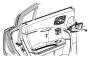 View PIN, SCREW. Door Panel Attaching, Push. M11.0X32.2. Export, Left, Right, Right or Left.  Full-Sized Product Image