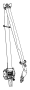 Image of SEAT BELT. Front Outer. Left. [Black/Demonic Red]. image for your 2018 Dodge Journey   