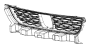 Image of Grille (Lower) image for your 2015 Ram 1500 SLT Extended Cab Pickup Fleetside 5.7L HEMI V8 A/T RWD 