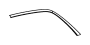 Image of MOLDING. Day Light Opening. Rear Door. Right. [GLOSS BLACK DLO. image for your 2013 Chrysler 300 C VARVATOS  