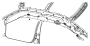 View AIR BAG. Side Curtain. Left.  Full-Sized Product Image