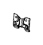 Image of Panel. Dash. Reinforcement. Bracket. (Upper, Lower). Cowl Reinforcement. image for your 2023 Ram 1500 Classic Express Crew Cab Pickup Fleetside 3.6L Pentastar V6 FLEX A/T 4WD 