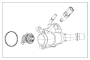 View SEAL. THERMOSTAT HOUSING.  Full-Sized Product Image