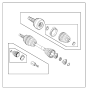 View CV Joint Boot Kit Full-Sized Product Image