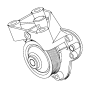 Image of PUMP. Water. [220 Amp Alternator]. image for your 2003 Dodge Neon Base  