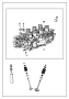 68641998AA CYLINDER HEAD. HEAD AND VALVE.