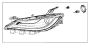 Image of BULB. PWY24W. Export. Left, Right. [Incandescent Tail. image for your 2015 Chrysler 200 S  