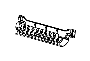 Image of BRACKET. Seat. Right or Left. [Light Graystone Seats]. image for your 2023 Chrysler 300   