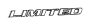 View NAMEPLATE. Decklid, LIMITED.  Full-Sized Product Image
