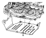 Radiator Support Splash Shield (Front, Lower)