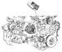 Image of Alternator Bracket image for your 2012 Ram 2500 6.7L 6 cylinder DIESEL M/T 4WD SLT Crew Cab Pickup Fleetside 