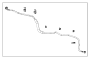 Image of CLIP. Fuel Line. image for your Chrysler