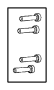 Image of BLEEDER SCREW, SCREW. Brake. Left, Left Or Right, Right, Right or Left. [4-PISTON LIGHTWEIGHT. image for your 2020 Dodge Grand Caravan   
