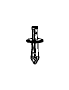 Image of PIN. Push. M9X34.50. Mounting. [3.XL Mid V6 Engine]. image for your 2015 Chrysler Town & Country L Touring  