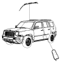 View AIR BAG. Seat. Left. Canada, Export.  Full-Sized Product Image