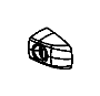 View BEZEL, CAP. Door Handle, Outside Door Handle. Left, Right. Export.  Full-Sized Product Image